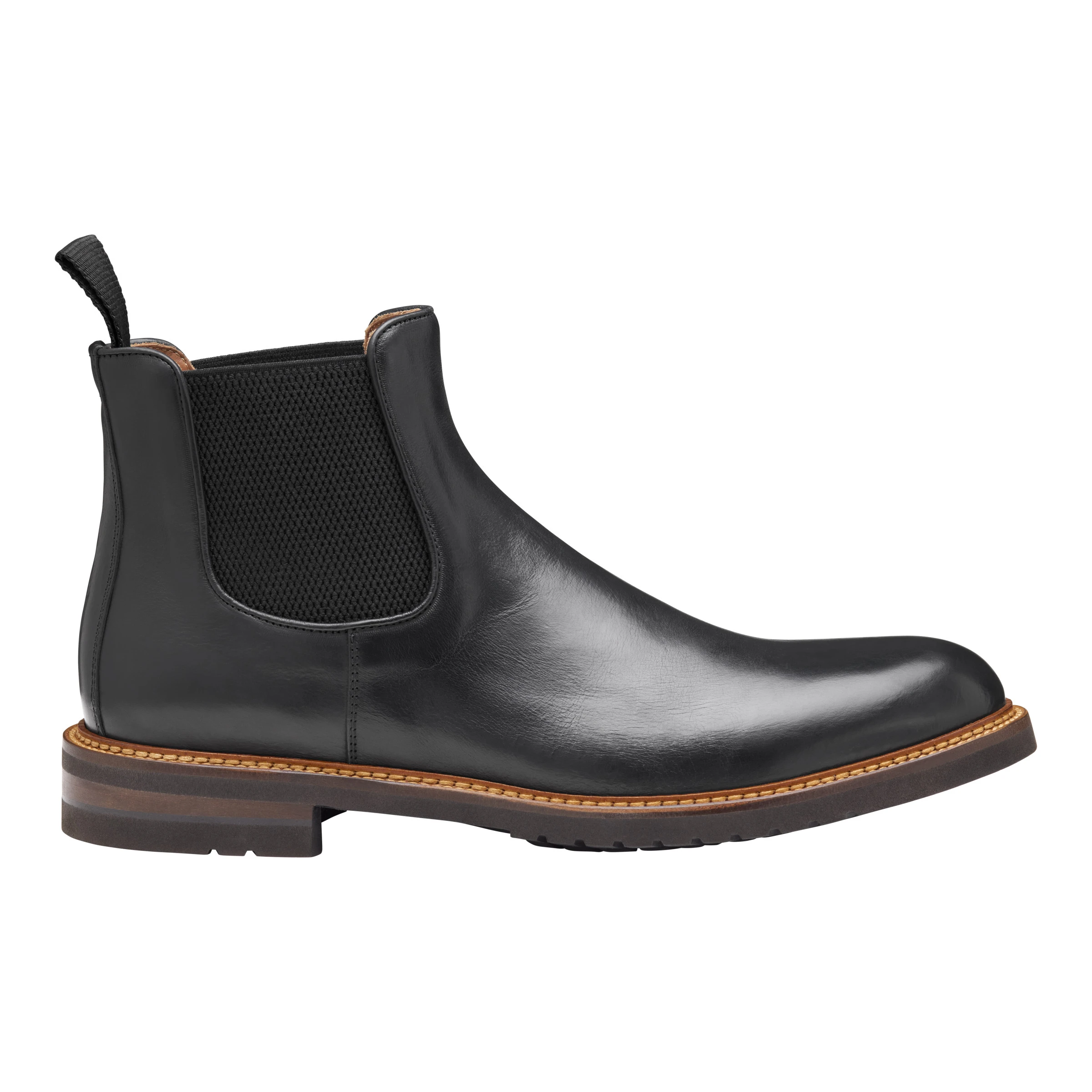 Johnston & Murphy Hartford Chelsea Boot Black - Sherman  display picture 1