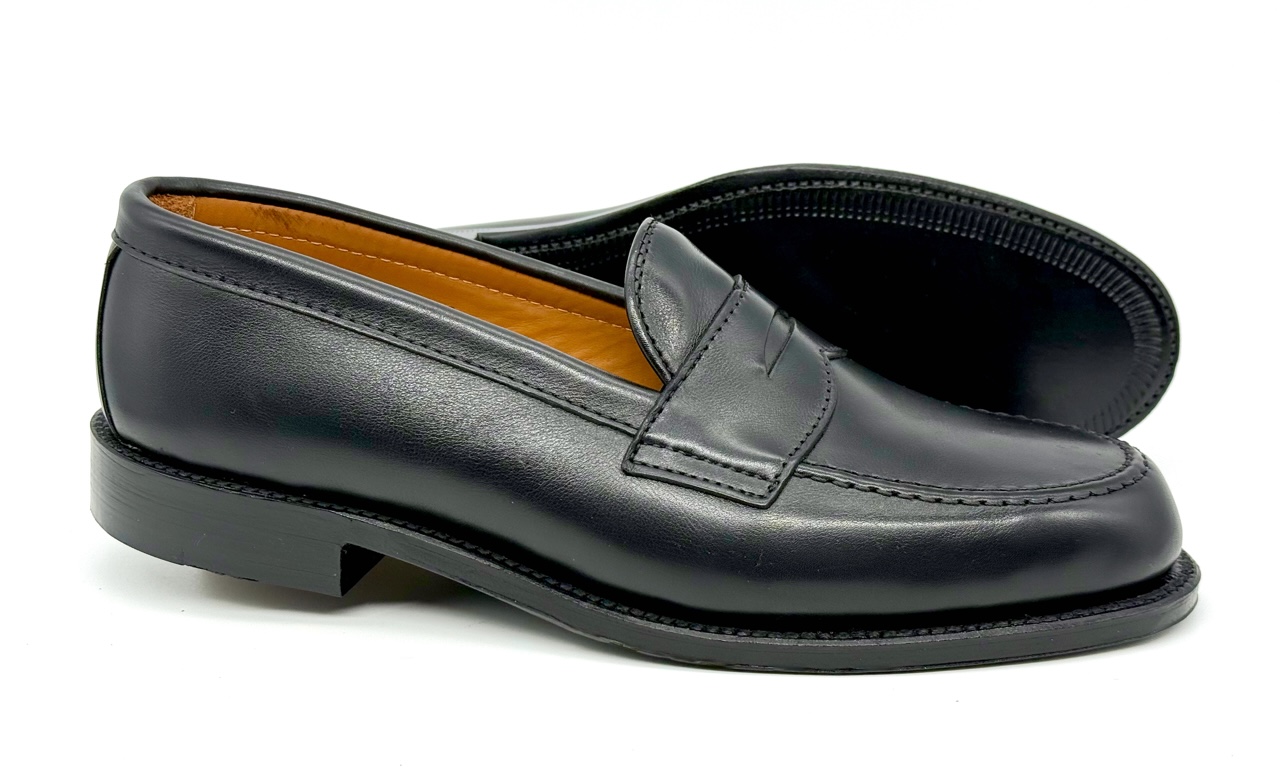 Alden Leisure Penny Loafer Black #9827 - Sherman Brothers Inc