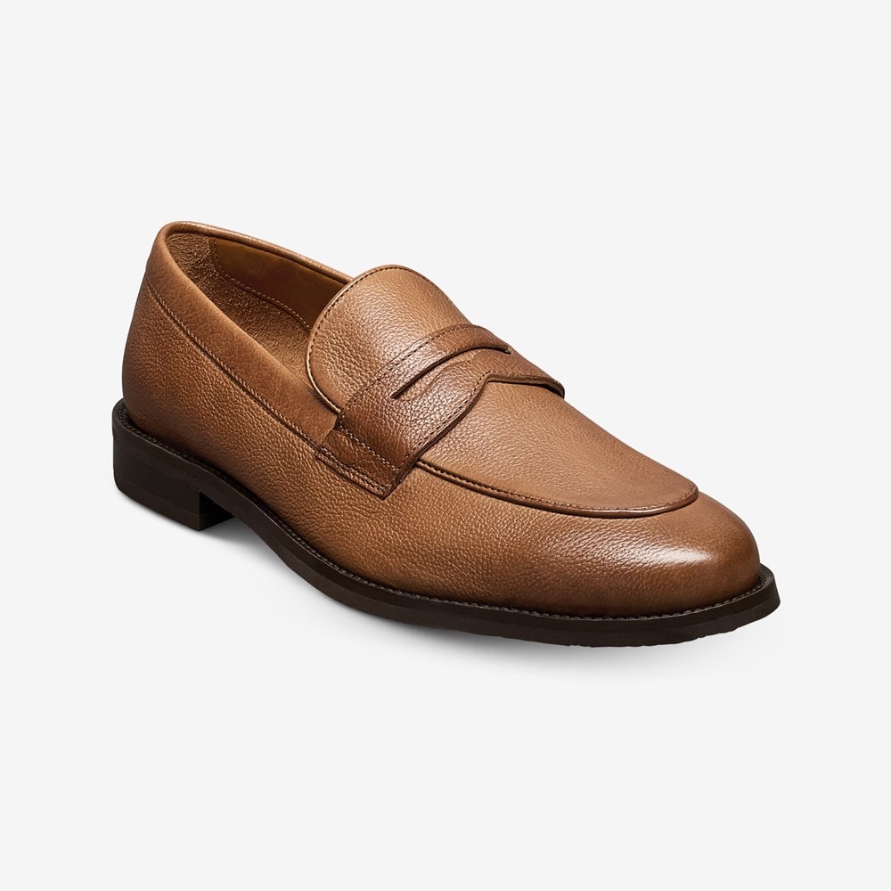 Allen Edmonds Como Penny Loafer Luggage Leather - Sherman  display picture 1