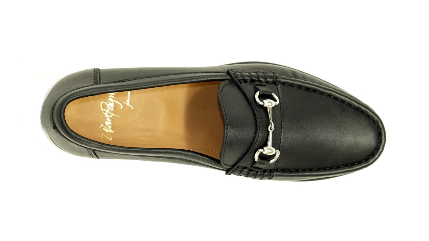 Alan Payne Men\'s Size 9.5M Horsebit Driving Moccasin Slip On Loafers Black Suede Alan Payne Snaffle Bit Loafer Light Blue Suede - Sherman  main image 4