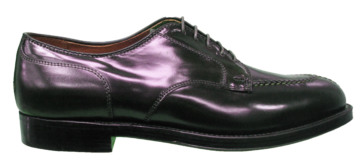 Alden Norwegian Split Toe in Black Calfskin – Oxford and Derby