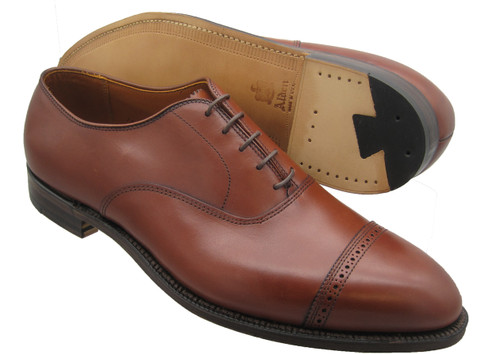 靴 Alden 900 Brown Punched Cap Toe Alden 900 Brown Punched Cap Toe