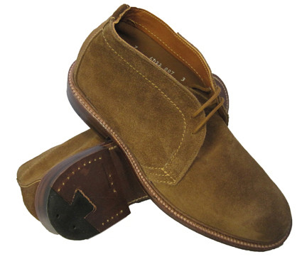 Alden USA Snuff Brown Suede 1493 Unlined Chukka Boots Men 8.5 D 1493 1493 - Unlined Chukka in Snuff Suede – ALDEN SHOES main image 3