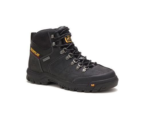 caterpillar threshold men's waterproof steel toe work boots