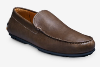 Allen Edmonds Santiago Driving Loafer Brown Leather  display picture 3