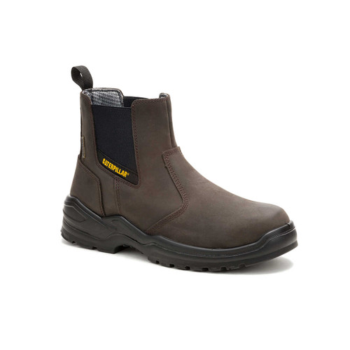 NWT Caterpillar Lug Sole Men’s Chelsea Boots Mens Caterpillar Threshold Chelsea Boots In Black | Soletrader main image 4