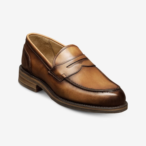 Allen Edmonds Miller Reserve Penny Loafer Walnut Leather - Sherman