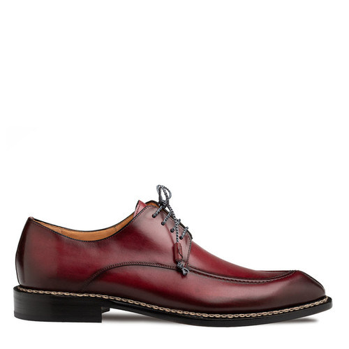 Mezlan mens maroon leather lace up oxfords Sz 8.5 Mezlan mens maroon leather lace up oxfords Sz 8.5 | eBay main image 4