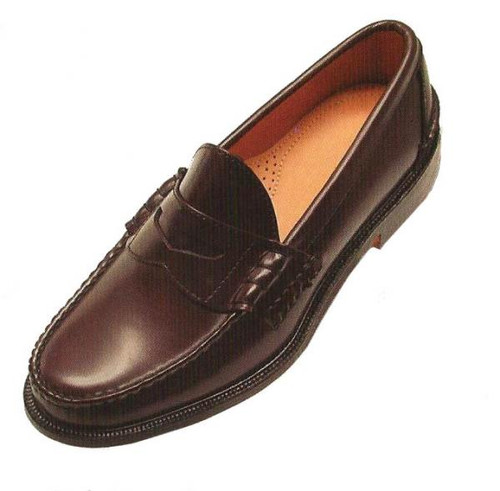 Alden Cape Cod Mocc Oxford Aniline Leather Dark Brown #H946 Cape Cod Collection main image 3