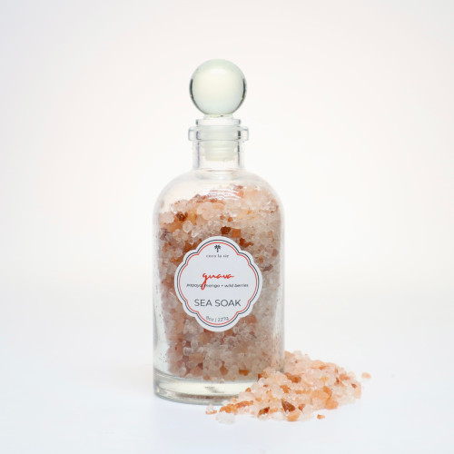 Coco La Vie Guava Scented Sea Soak Bath Salt