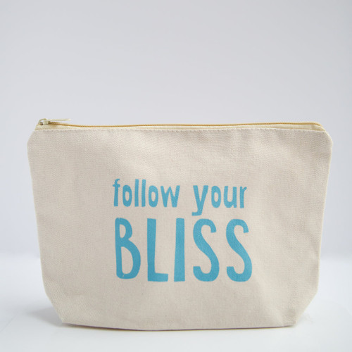Coco La Vie_Follow Your BLISS cosmetic travel bag