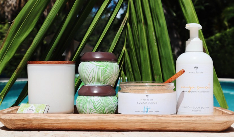 Scented Coconut Massage Candles  Coco La Vie Home Fragrance +