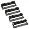 Compatible Brother DR-243CL Drum Units (B, C, M, Y) - 18,000 pages