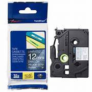 Brother TZe-PR935 12mm White on Silver Labelling Tape - 4 meters