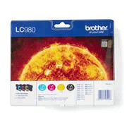 Brother LC-980 Value Pack (B, C, M, Y)
