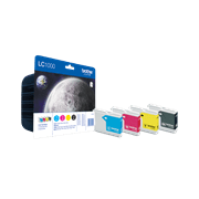 Brother LC-1000 Value Pack (B, C, M, Y)