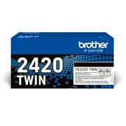 Brother TN-2420 Black 3,000 Page Yield - Twin Pack