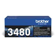 Brother TN-3480  Black 8,000 Page Yield
