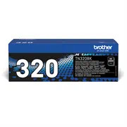 Brother TN320BK Black Toner 2,500 Page Yield