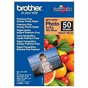 Brother BP71GP50 Glossy Photo Paper, 100 x 150 mm, 50 Sheets