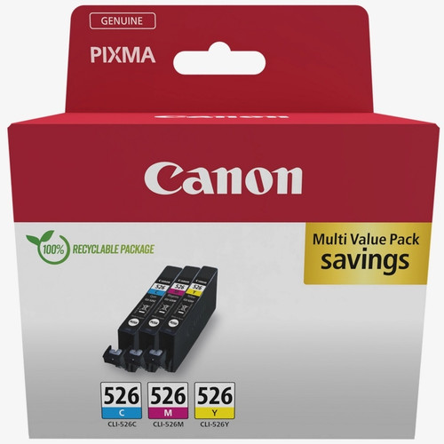 Canon CLI-526 C/M/Y Photo Value Pack 4541B018