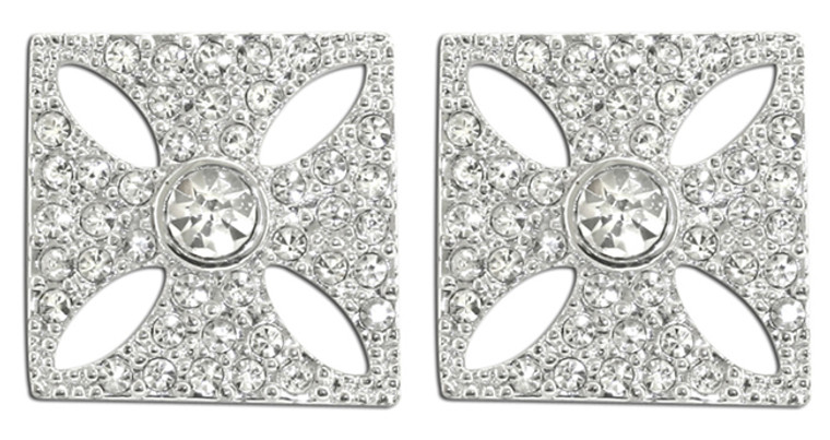 Queen Victoria's Diamond Crown earring studs