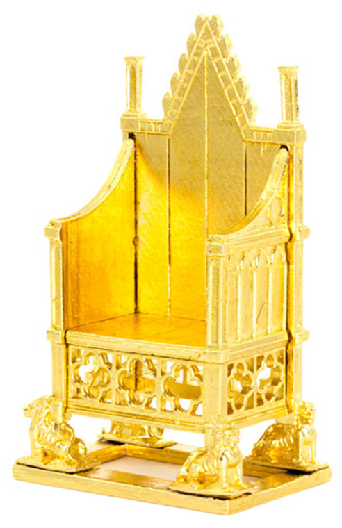 24 Carat Gold Plated Coronation Chair