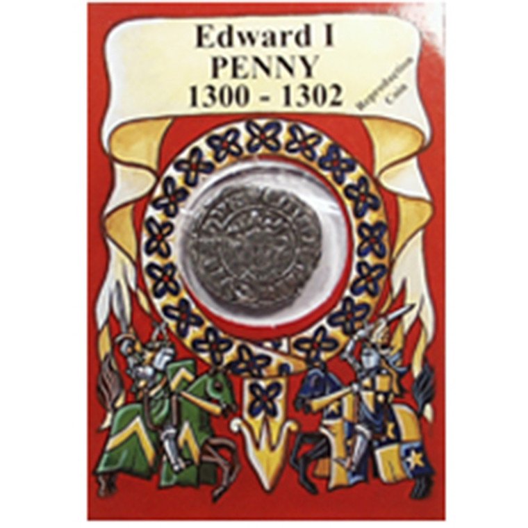 Edward I Penny Reproduction Coin - TimeLine Gifts