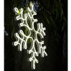 24" Christmas Snowflake Motif - 24V Neon LED Double Sided 6-Point - 24" X 24" - AQL-LED-24V-NF-DF