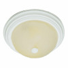 2 Light Antique White Ceiling Mount 58802AW