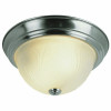 2 Light Brushed Nickel Ceiling Mount 58802BN