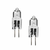 120V 20W HALOGEN JC BI-PIN LIGHT BULB 2x