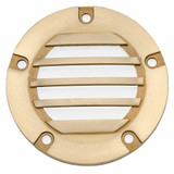 Cast Brass Curved Grill Cover