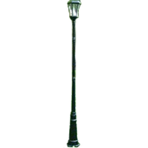 Victorian Solar LED Lamp Post PWGS94S-BK (shown in black)