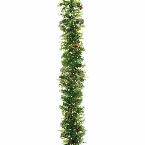 10' Scotch Pine LED Garland