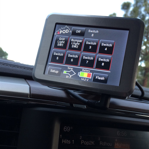 Touchscreen Installed w/ Dash Mount