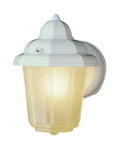1 Light Outdoor Wall Mount 4160WH White