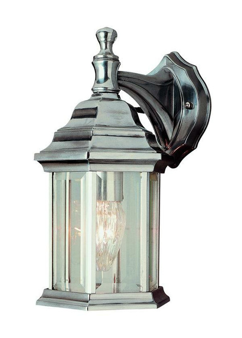 1 Light Outdoor Wall Mount 4349BN Nickel