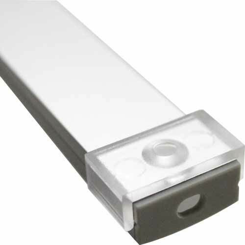 Recessed and Surface Aluminum LED Tape Light Channel - 1M Section - MS-ALU006