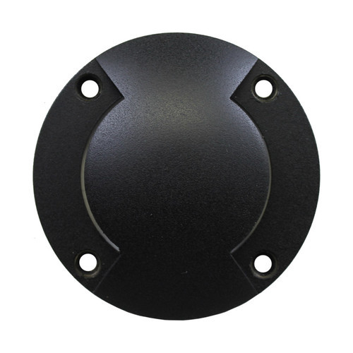 3 3/4" Bi-Directional Black Cast Brass Cover - PGC3 Series - OIGC-3B-MR2-BLK