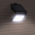 Solar Powered Integrated LED Security Floodlight Black Finish