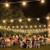 Overhang Outdoor Wedding Lighting Project