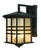 2 Light Outdoor Wall Mount 4639BK Black