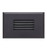 Horizontal Louvered Black