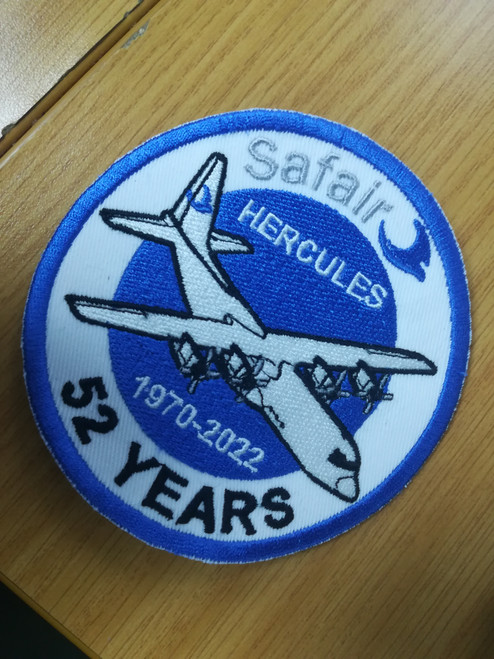 Embroided Safair Herc Badge