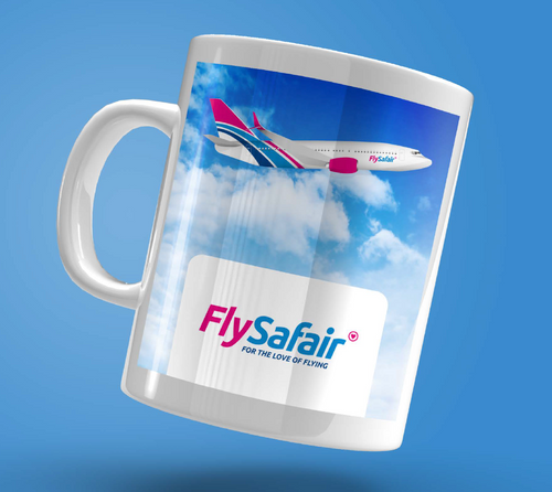 New logo and livery FlySafair Mug