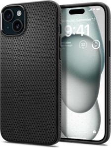 Spigen Liquid Air for Apple iPhone 15 Plus - Matte Black