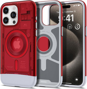 Spigen Classic C1 Magfit for Apple iPhone 15 Pro Max - Ruby