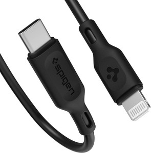 Spigen C10CL Cable (2.0) DuraSync USB-C/Lightning for Life Essential - Black