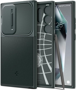 Spigen Optik Armor for Samsung Galaxy S24 Ultra - Abyss Green